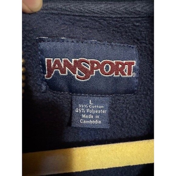 Penn State Nittany Lions Pawprint Jansport 1/4 Zip Sweatshirt Pullover Youth LRG - Picture 5 of 12